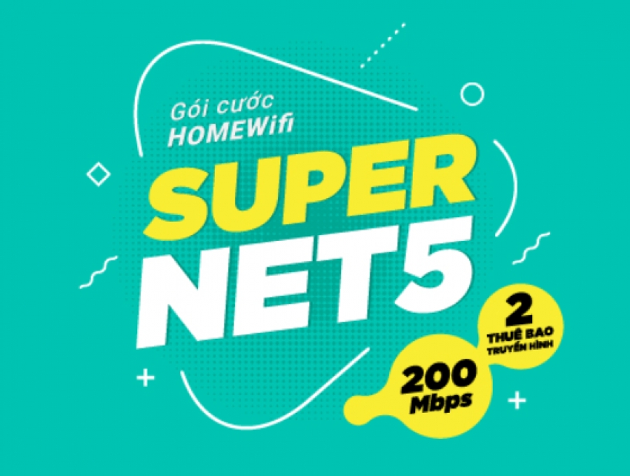Super Net5 Viettel 250 Mbps - Gói cước WiFi Mạnh Nhất 2022