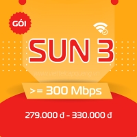 SUN3 Viettel (> 300 Mbps) - Gói Cước Internet Siêu Tốc Độ Cao